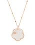 18kt rose gold Ton Joli diamond necklace